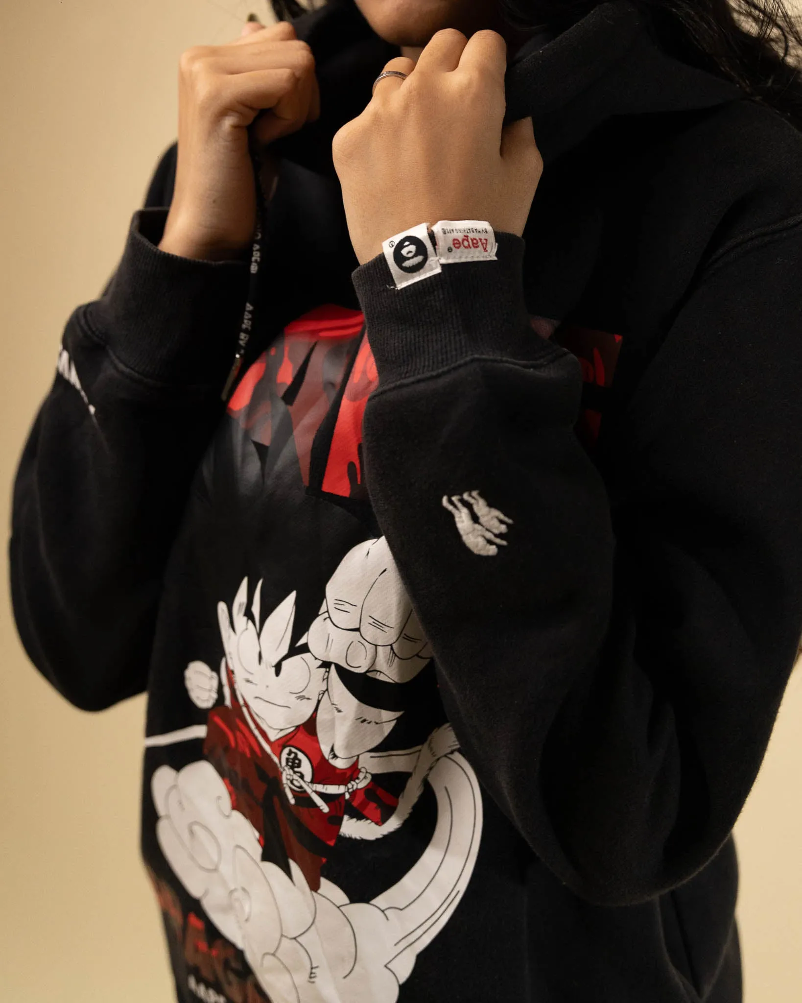 Aape by A Bathing Ape X Dragon Ball Z Hoodie