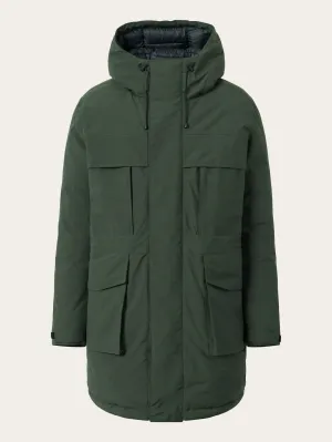 APEX CANVAS™ long padded coat - Forrest Night