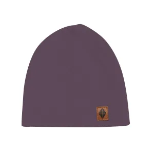 Bamboo Jersey Beanie in Currant