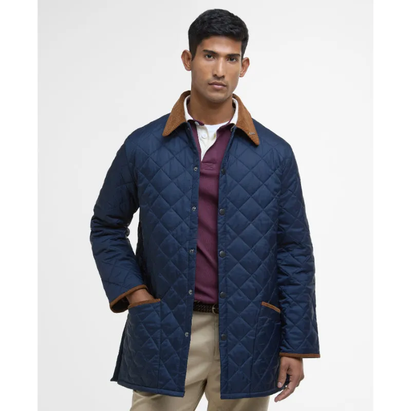 Barbour 30th Anniversary Liddesdale Quilted Mens Jacket - Navy