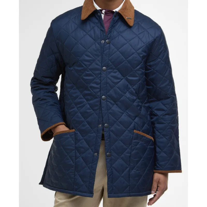 Barbour 30th Anniversary Liddesdale Quilted Mens Jacket - Navy