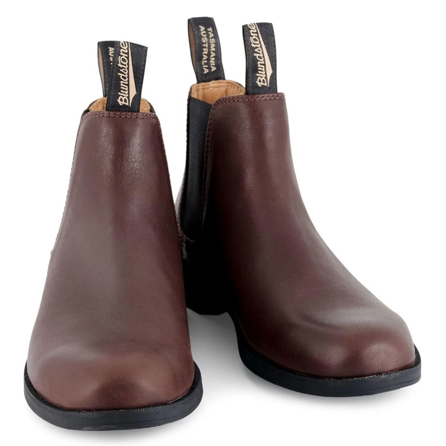 Blundstone 1900 Chestnut Brown Leather Chelsea Dress Boots Dealer Classic