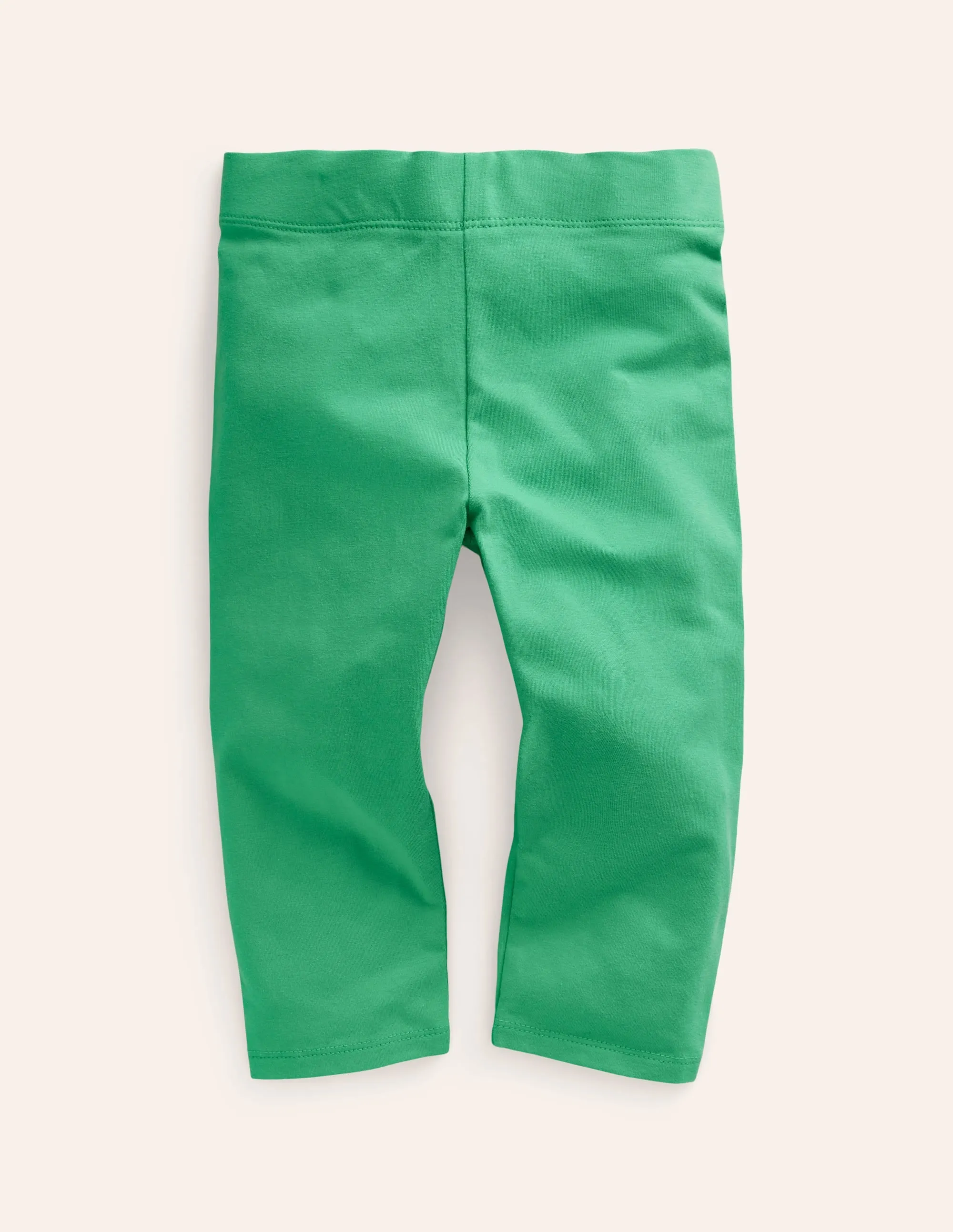 Cropped Leggings-Pea Green