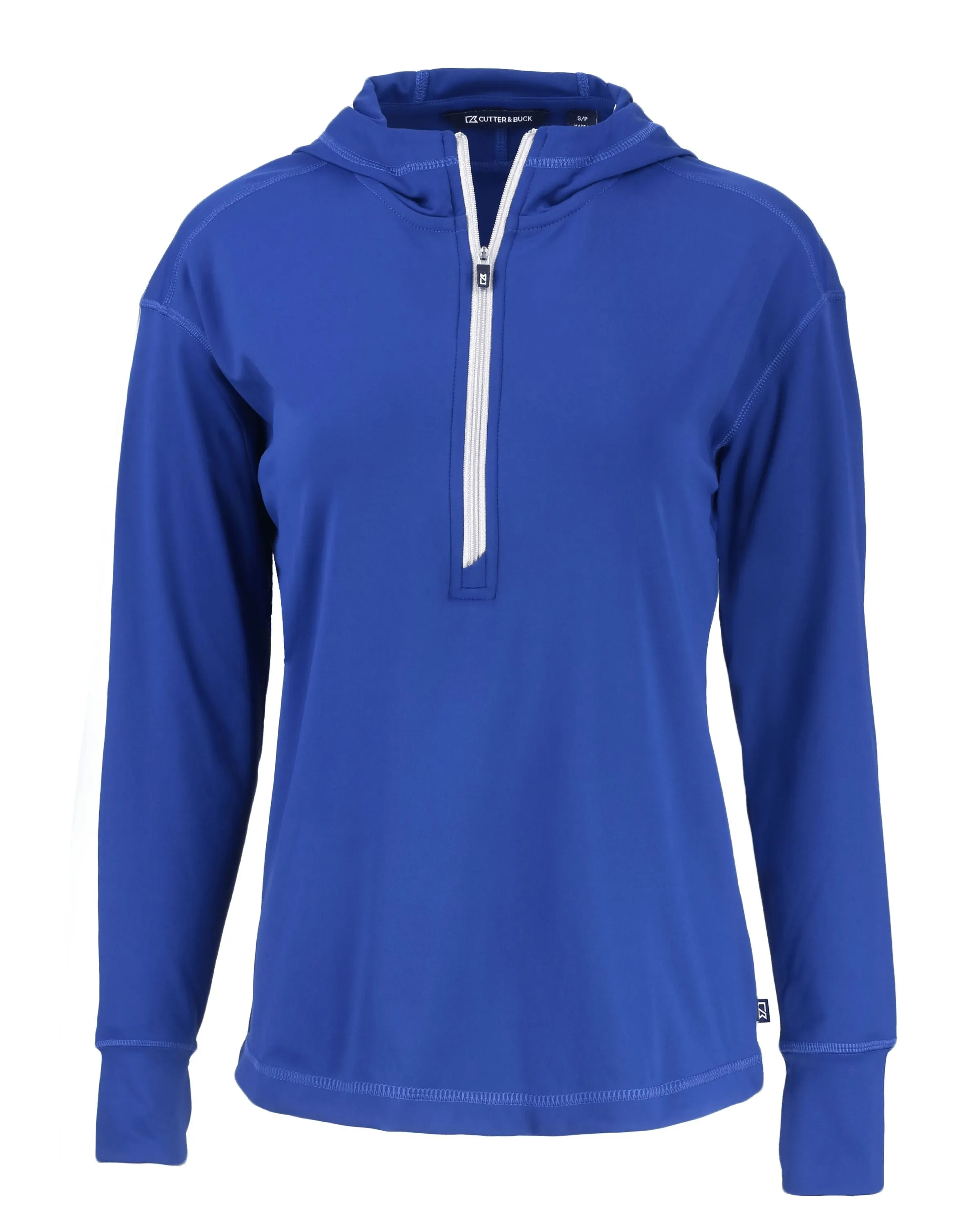 Cutter & Buck Daybreak Eco Recycled Ladies Half Zip Hoodie