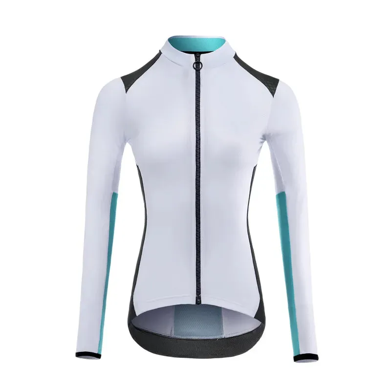 Cycling Jersey Women Long Sleeve Breathable Sport Bicycle Clothing Team Bike Wear Cycling Jackets Sportswear