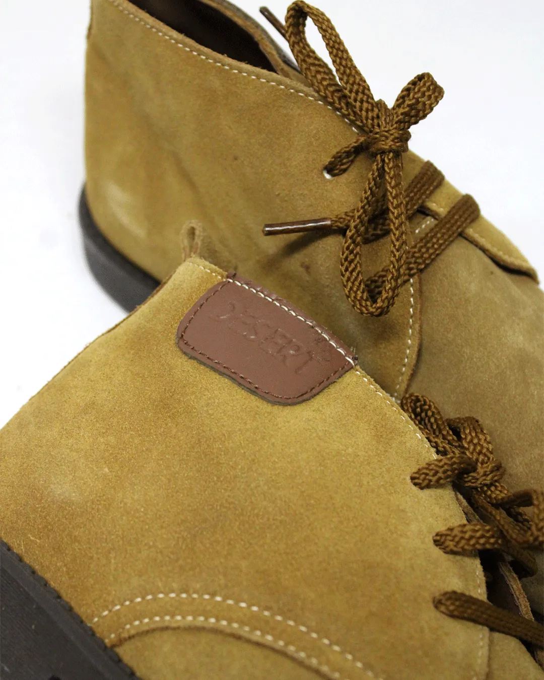 DESERT Vellie  Suede khaki  Camel Boot