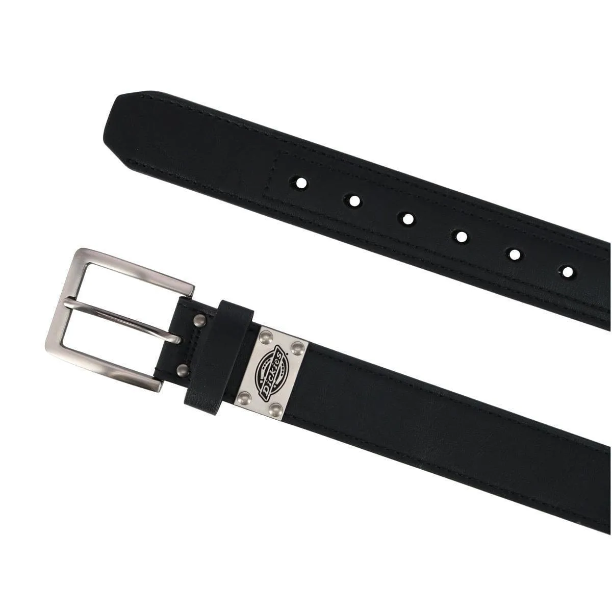 Dickies Men's Reinforced Leather 1 1/2 Inch Work Belt