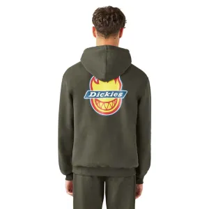 Dickies x Spitfire Graphic Hood - Olive Green