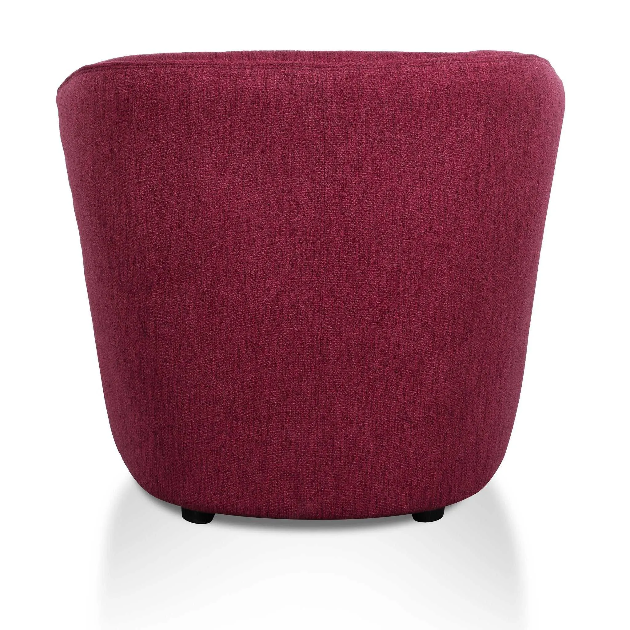 Fabric Armchair - Garnet Red