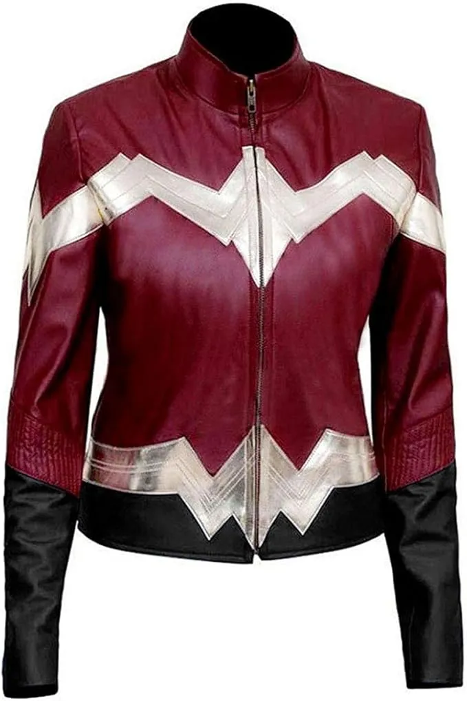 Gal Gadot Wonder Woman Leather Jacket