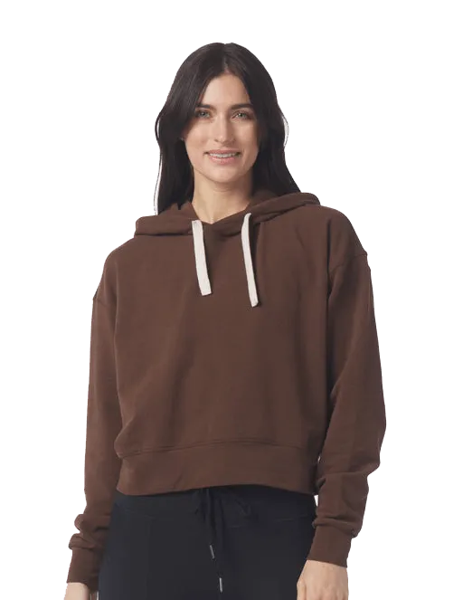 Glyder Vintage Oversized Cropped Hoodie