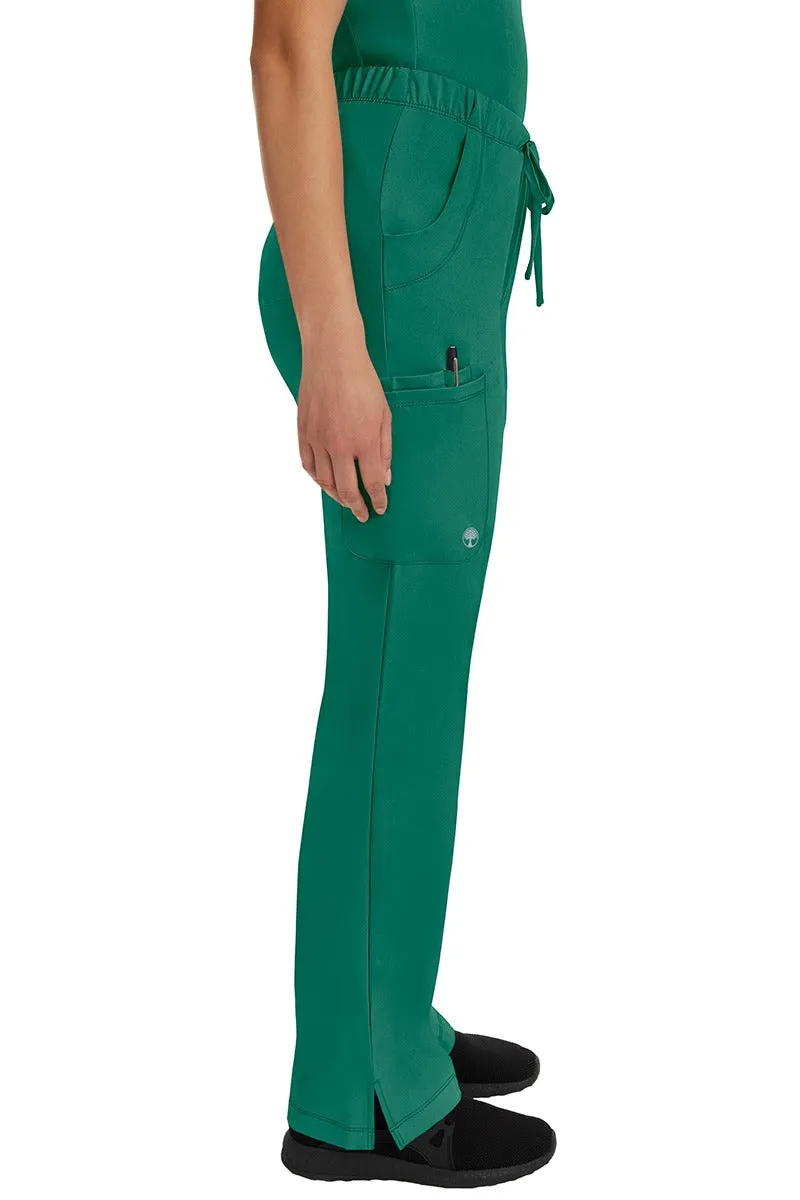 HH Works Women's Scrub Set Monica Top & Petite Rebecca Pant | Hunter