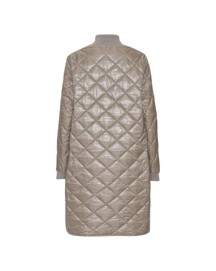 Ilse Jacobsen Pearl02 Quilted Long Jacket