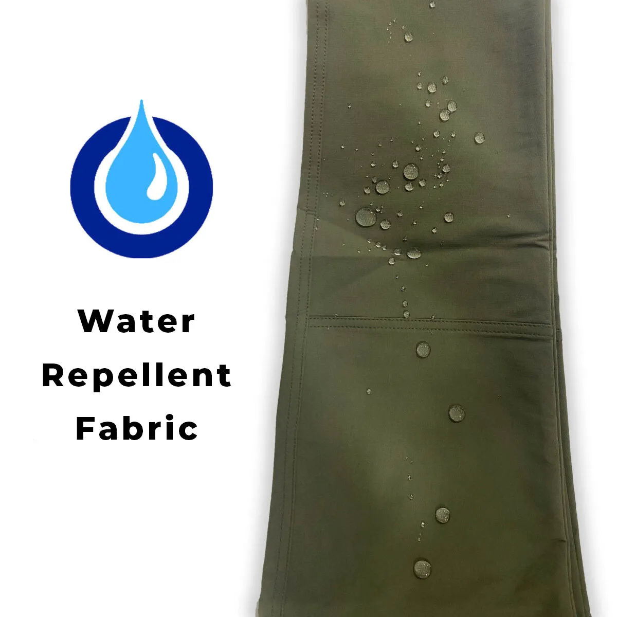 Khaki Water Repellent Trekking Outdoor Tactical Pants