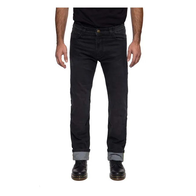 King Kerosin Kustombuilt Motor Gear Jeans Light Black Wash