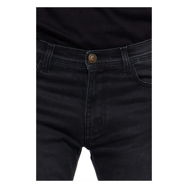 King Kerosin Kustombuilt Motor Gear Jeans Light Black Wash