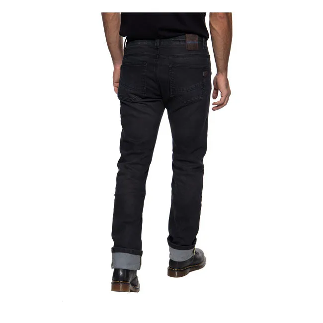 King Kerosin Kustombuilt Motor Gear Jeans Light Black Wash