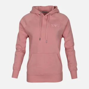 LADIES FLEECE LONG HOODIE