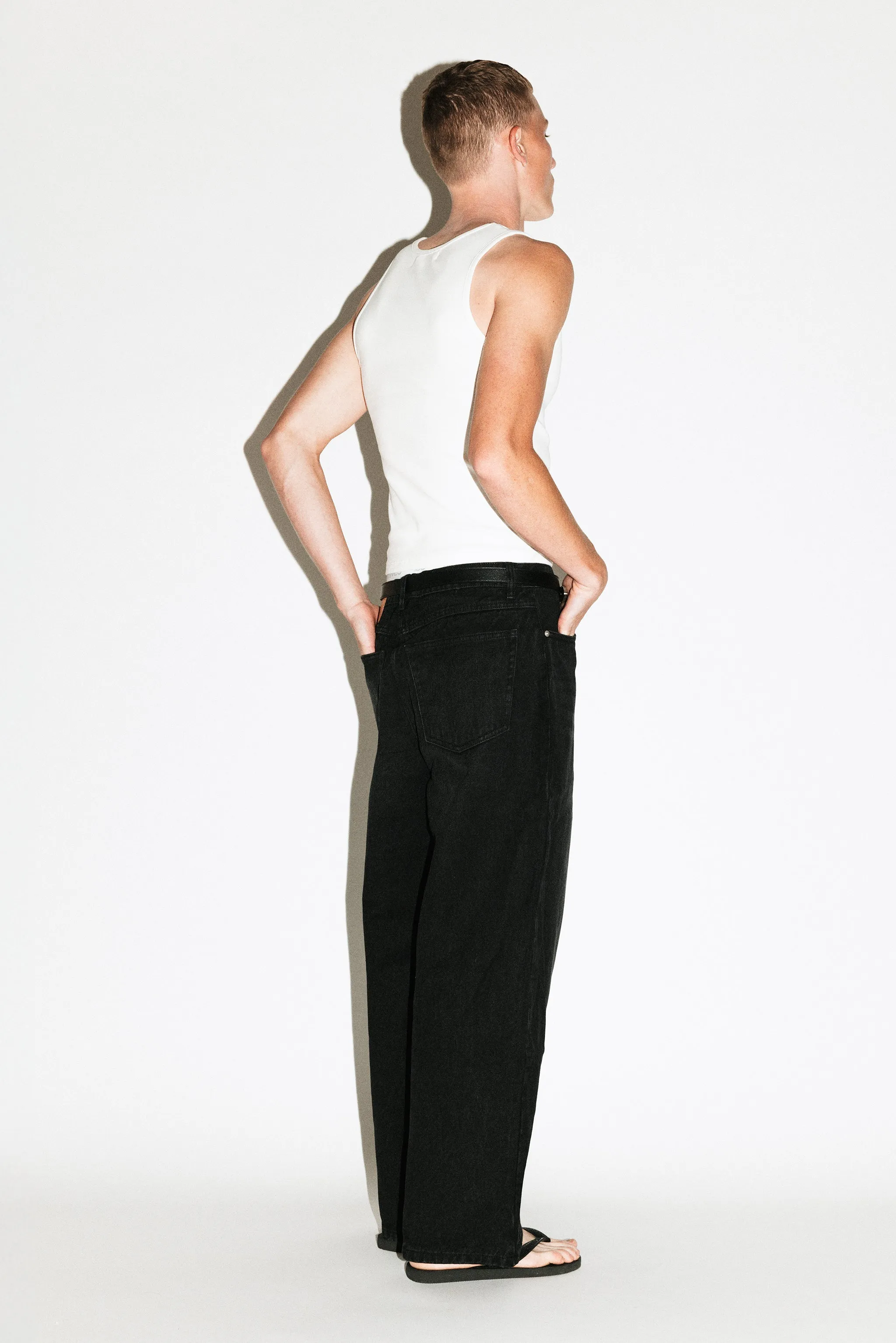 Laurel Relaxed Wide-Leg Jeans  |  Midnight Wash