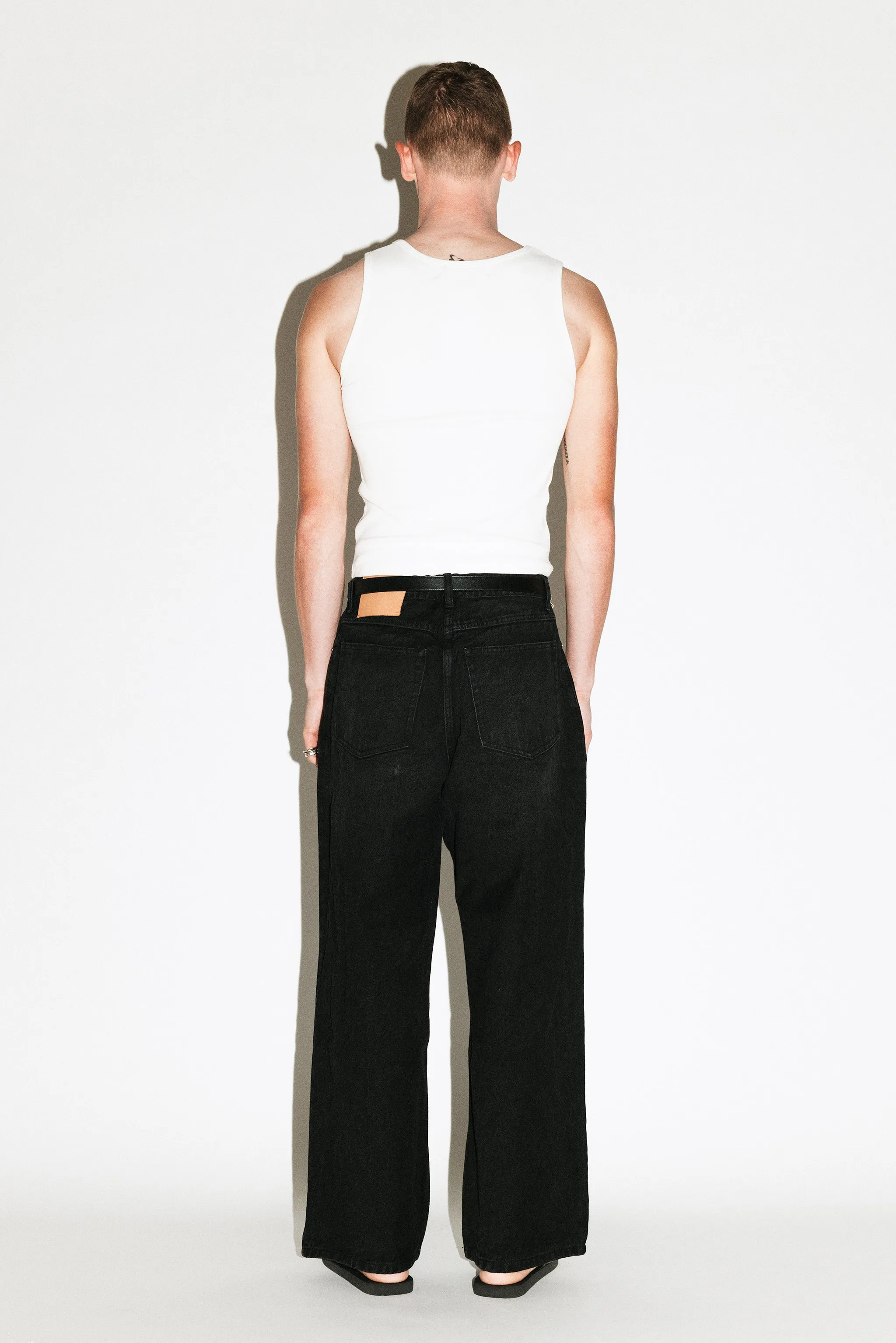 Laurel Relaxed Wide-Leg Jeans  |  Midnight Wash