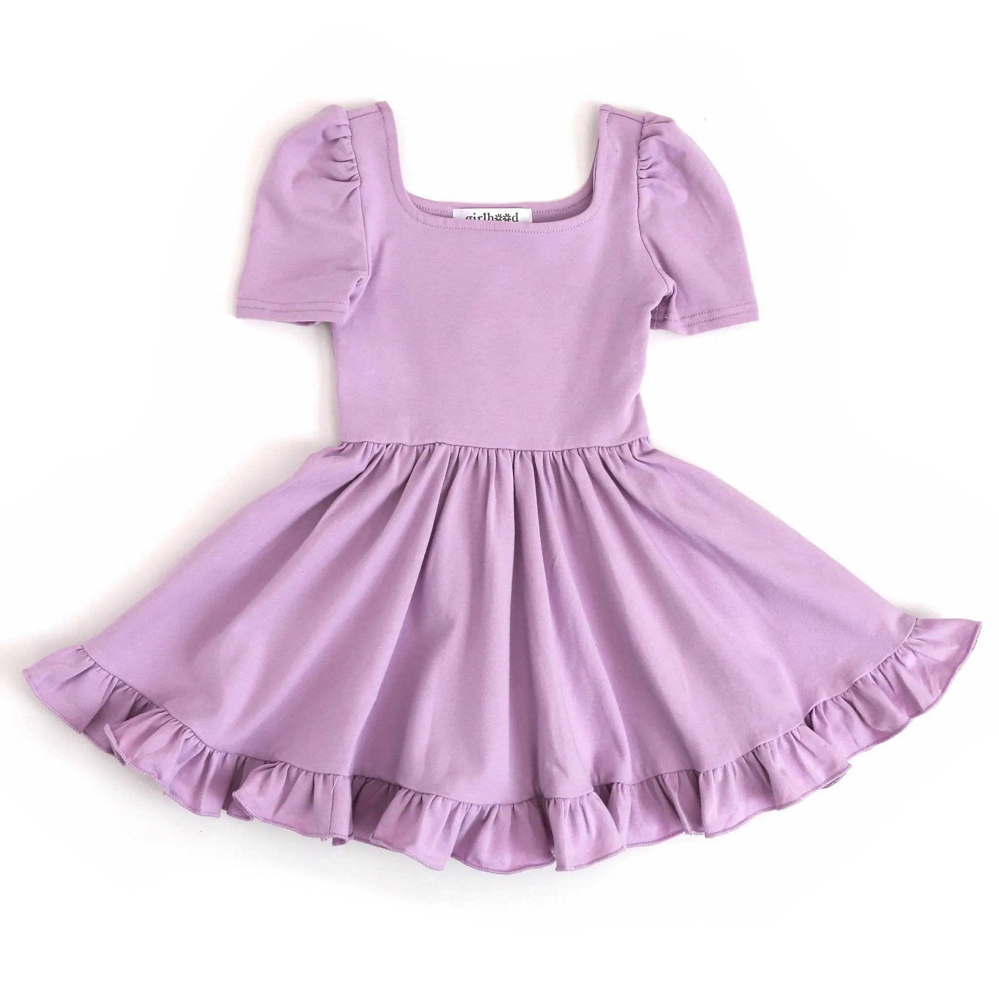 Lavender Mod Twirl Dress