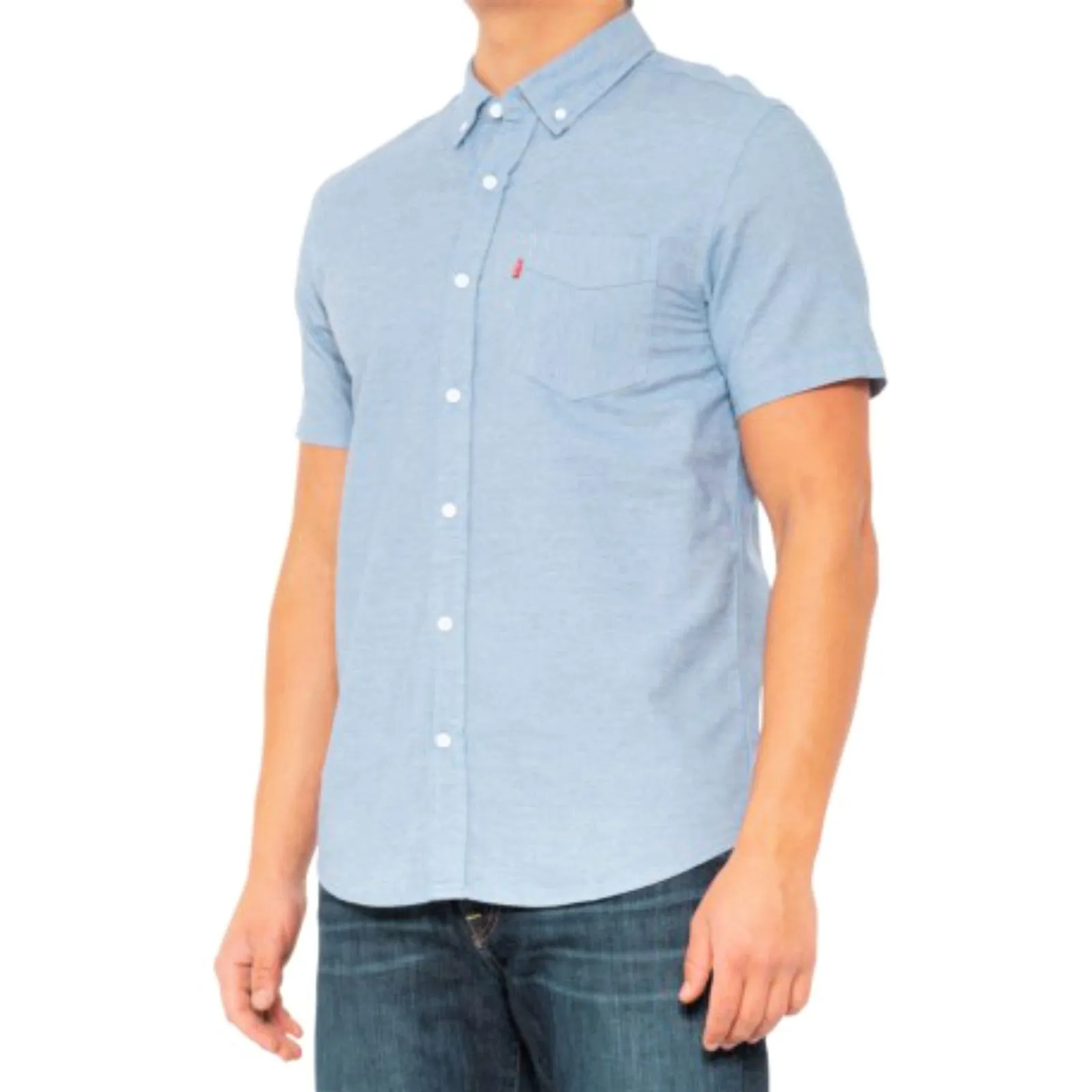 Levi's Men's Rowney Cotton Casual Button-Down Short Sleeve Shirt