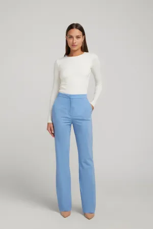 LONGLINE TROUSER BLUEBELL