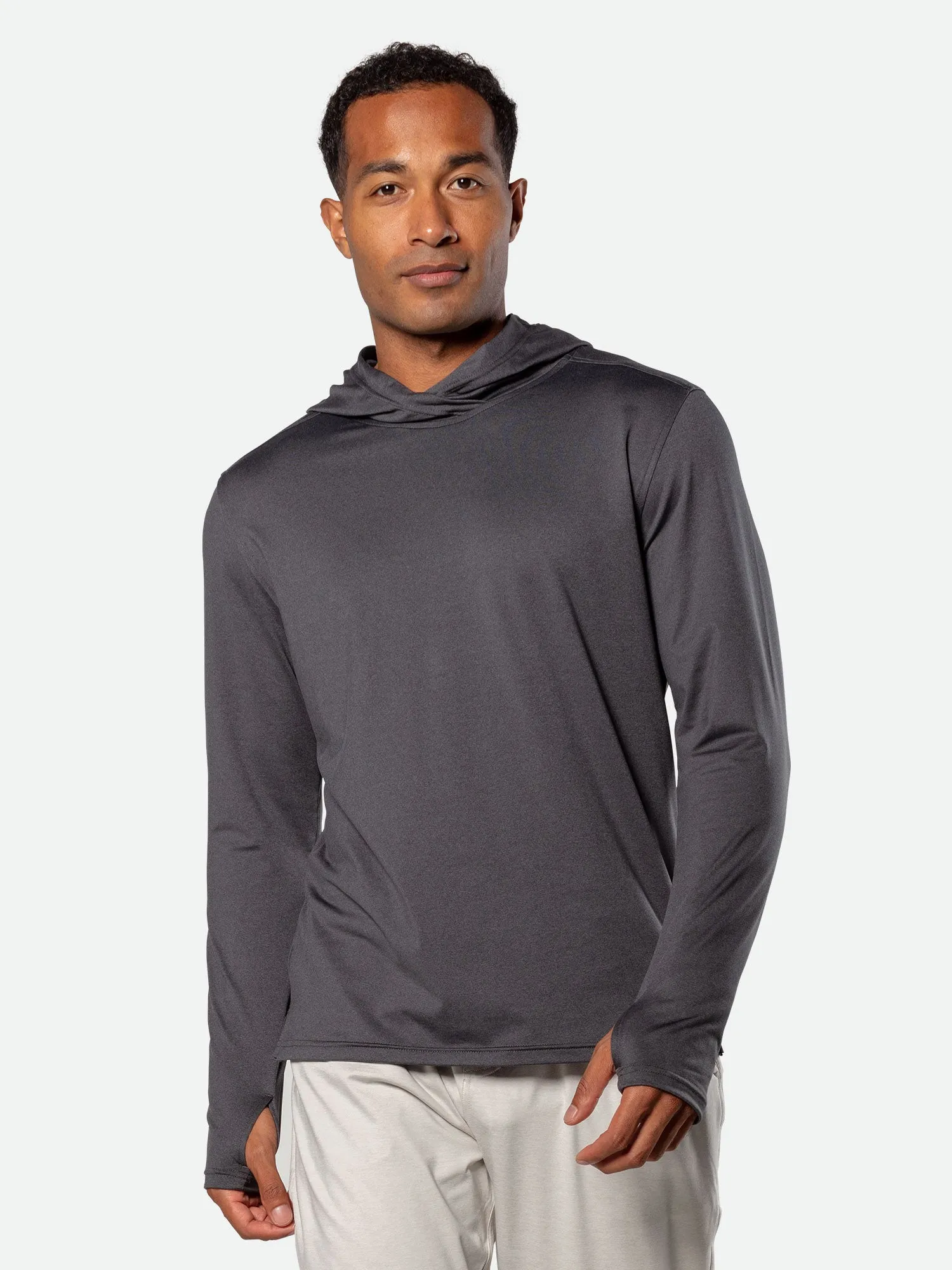 Men's 365 Hooded Long Sleeve Shirt