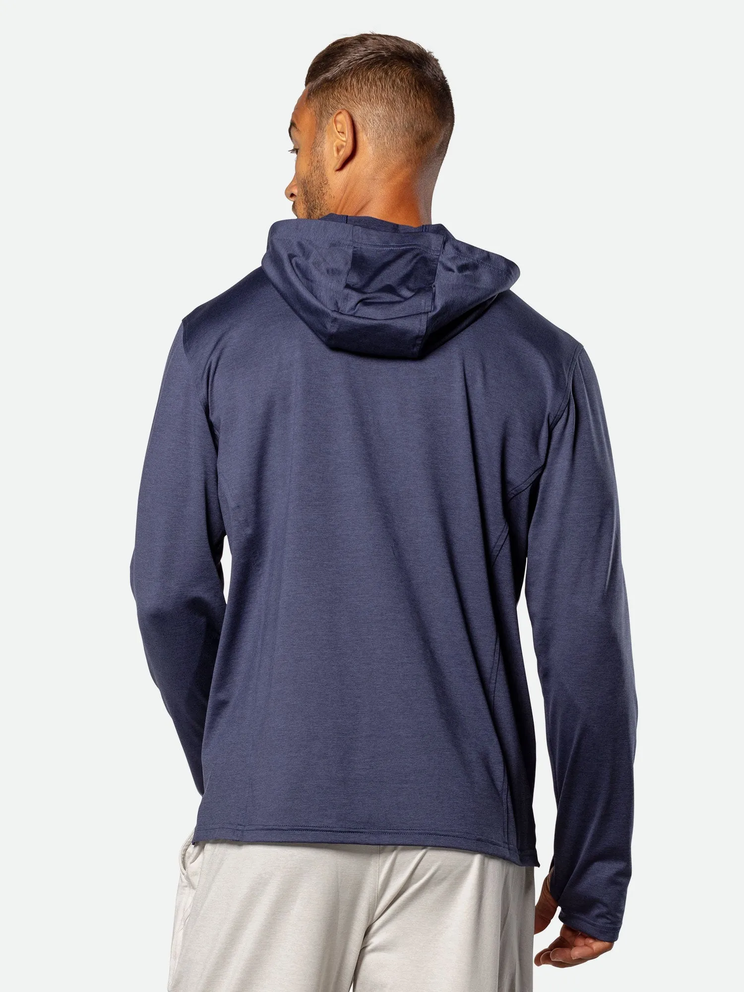 Men's 365 Hooded Long Sleeve Shirt