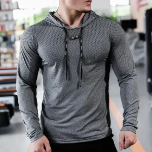 Mens Fitness Sport Hoodie