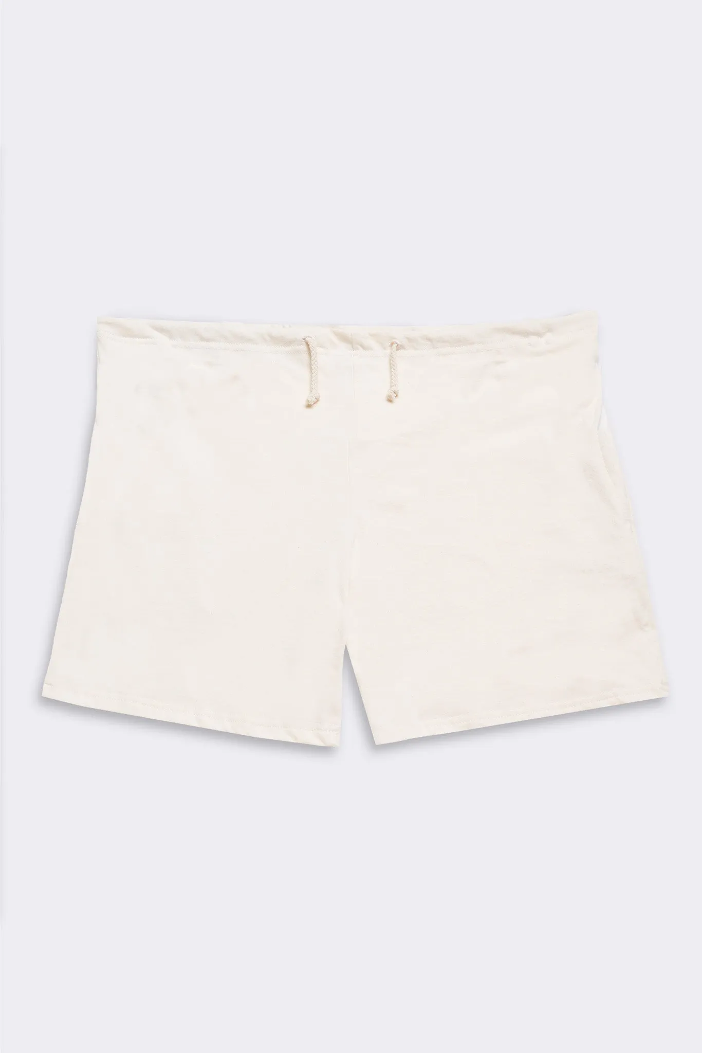 Men's Organic Lounge Shorts in Natural