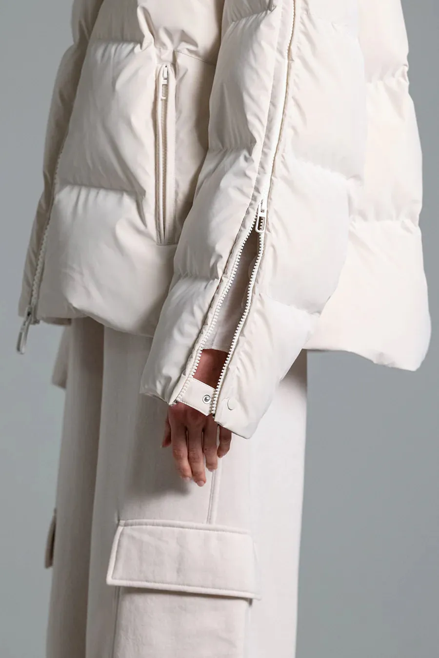 Naoko Down Jacket - White