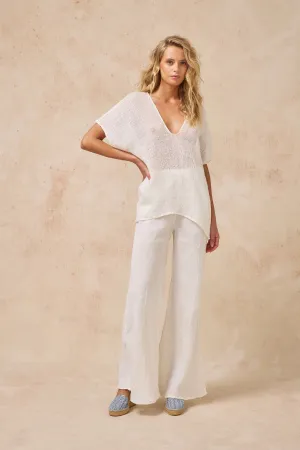 Novo Flare Pant - Brasile Panna