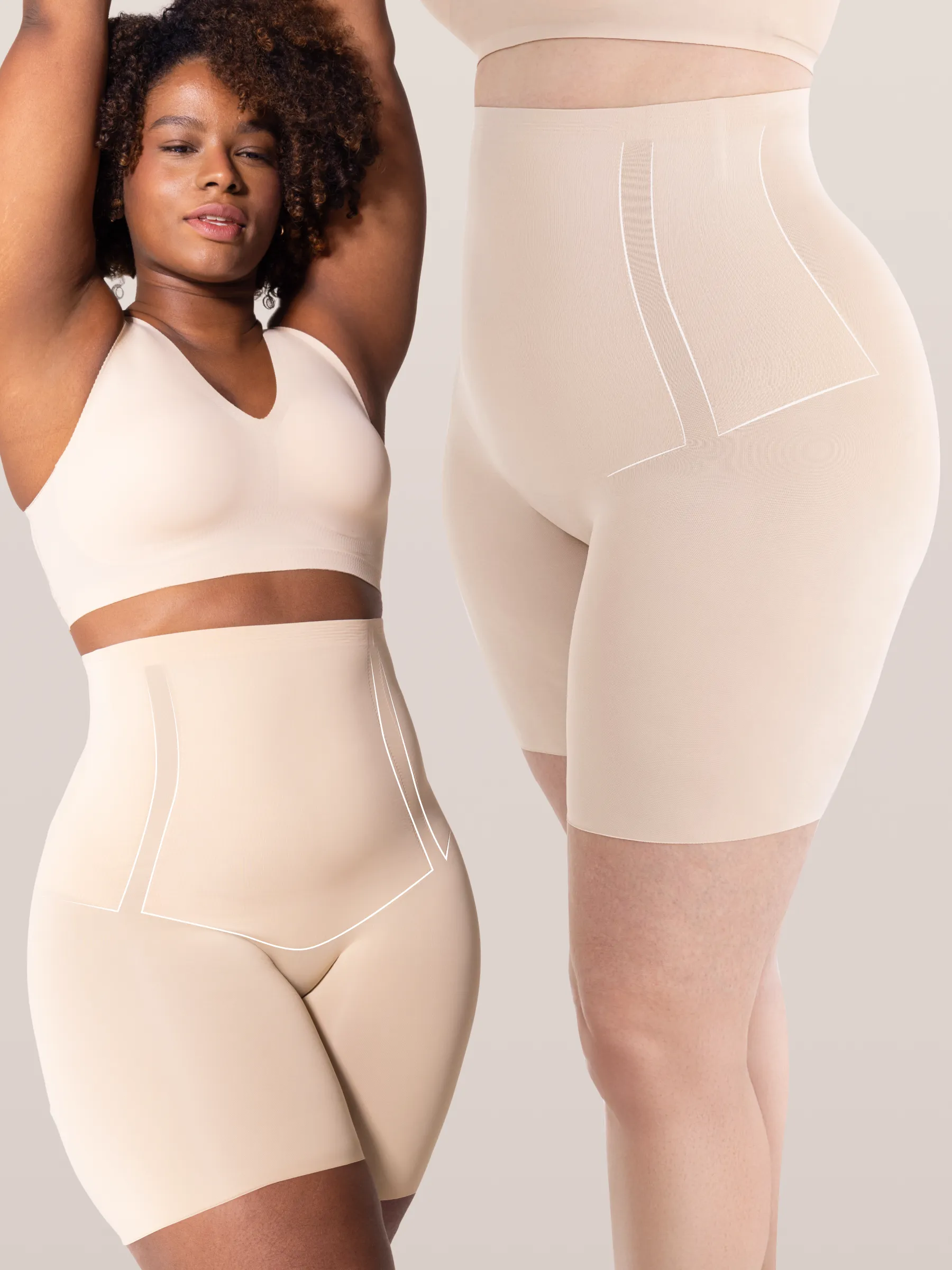 Offer: Shapermint Essentials 2-Pack Everyday Empower High-Waisted Shaper Shorts - 55 percent OFF