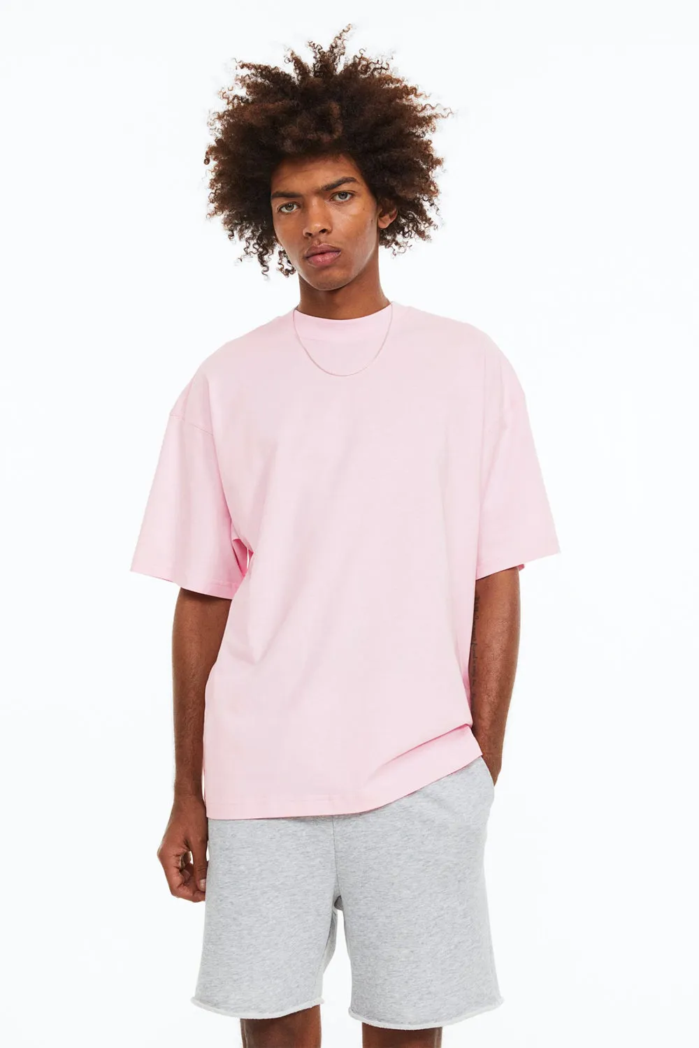 Oversized Fit Cotton T-shirt