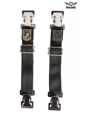 POW MIA Alligator Boot Clips