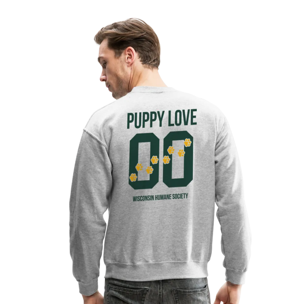 Puppy Love Crewneck Sweatshirt (Light Colors)