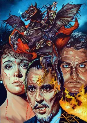 Rick Melton - The Devil Rides Out - Classic Horror - Art Print