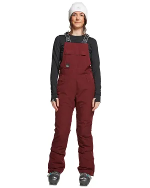 Rojo Snow Day Bib Wmns Pant Windsor Wine