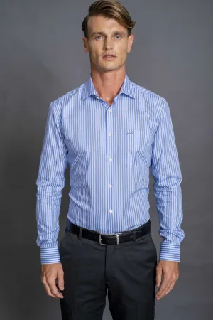 Slim Fit Long sleeves-Formal Shirts-White