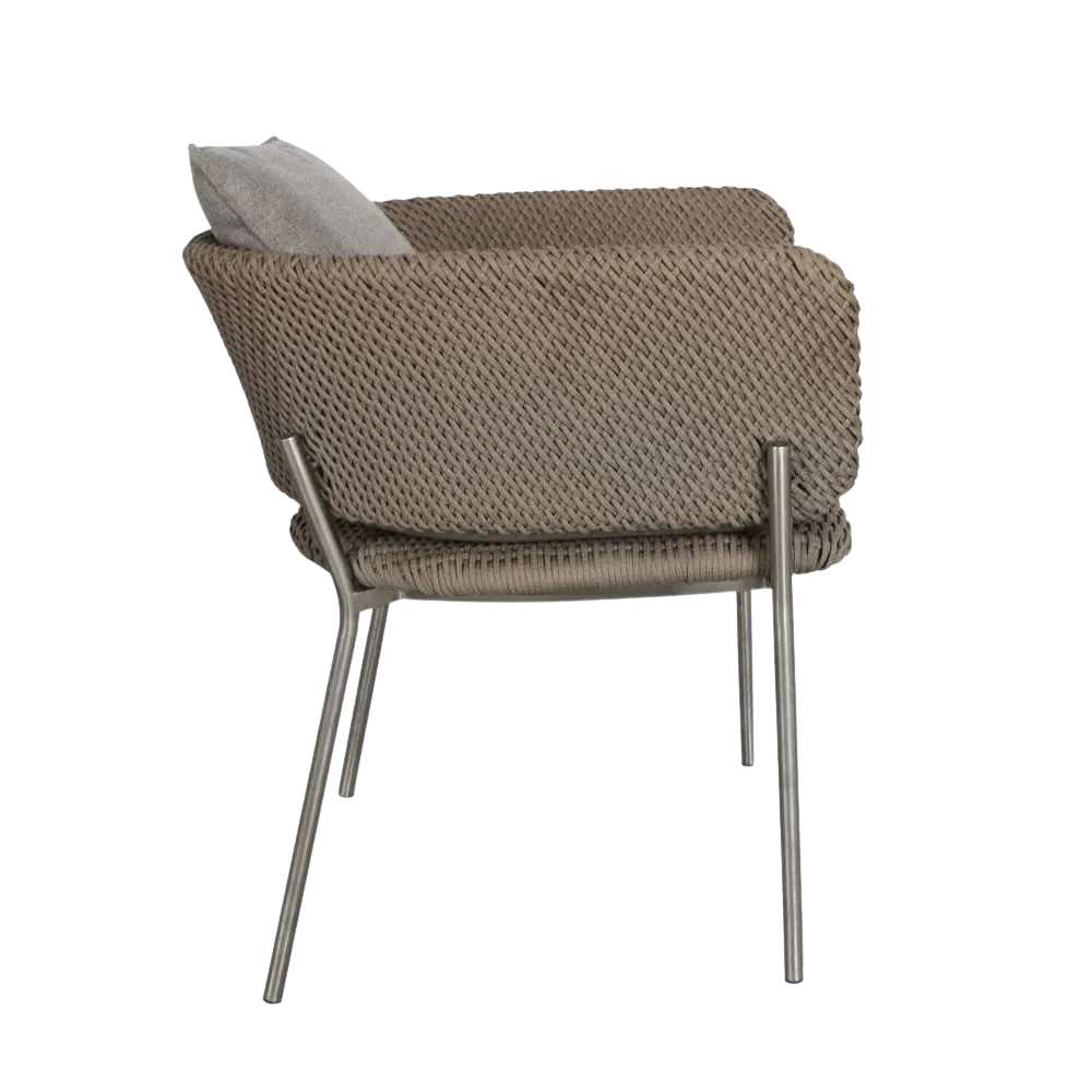 Studio Cyprus Weave Rope Dining Armchair