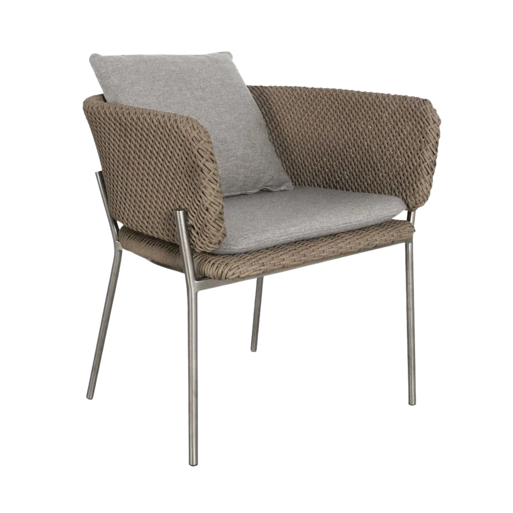 Studio Cyprus Weave Rope Dining Armchair