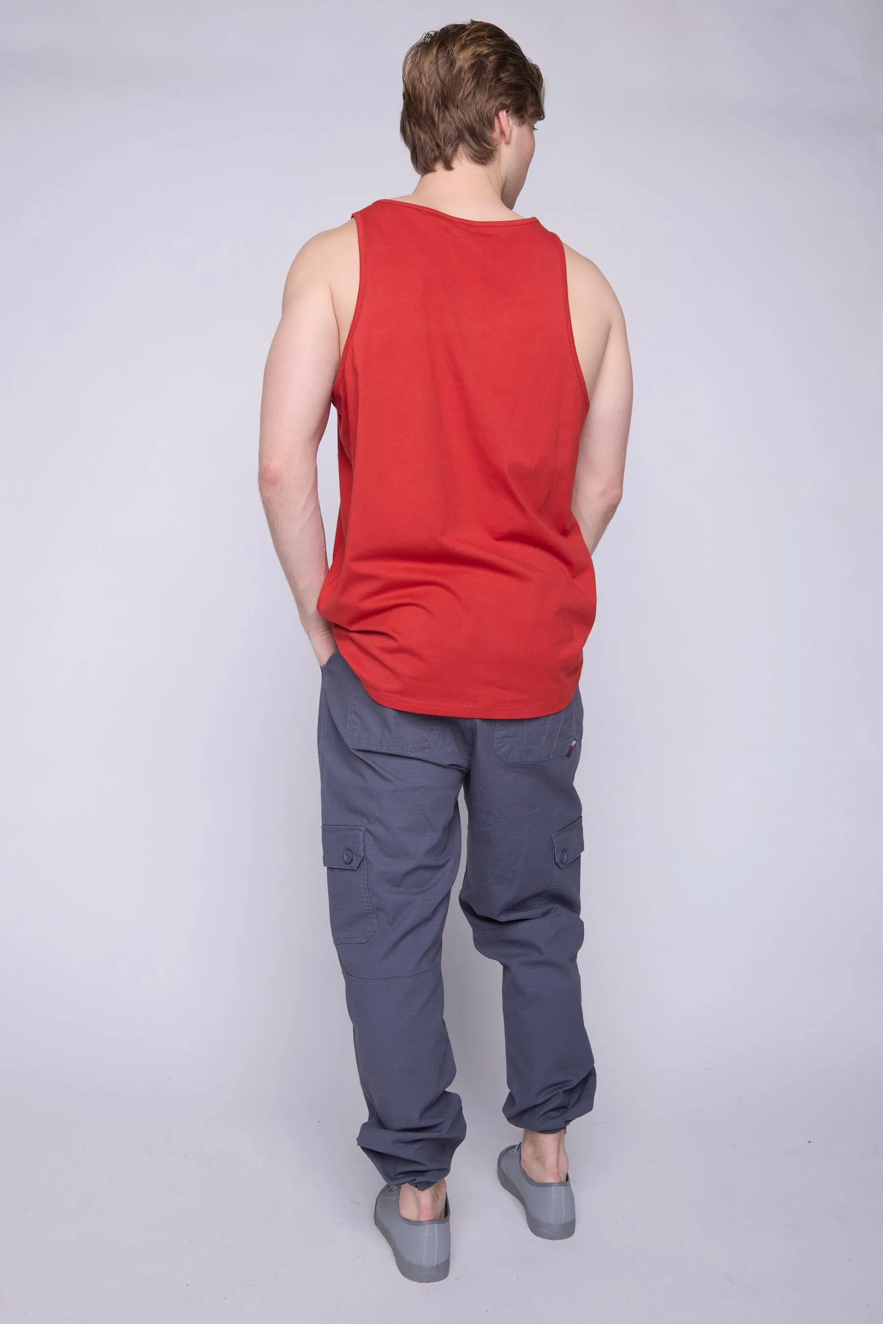 Tank Top Classic Box Logo - Red