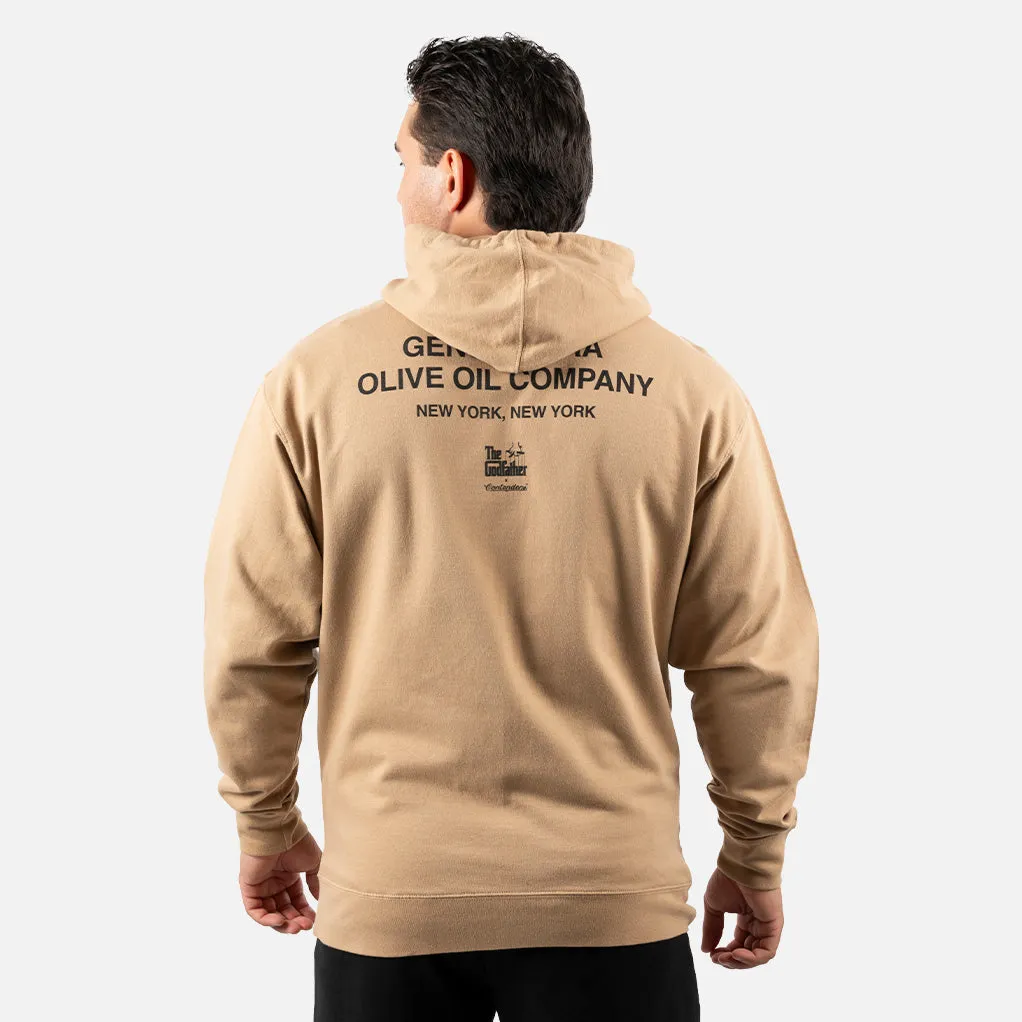 THE GODFATHER GENCO OLIVE OIL ZIP HOODIE