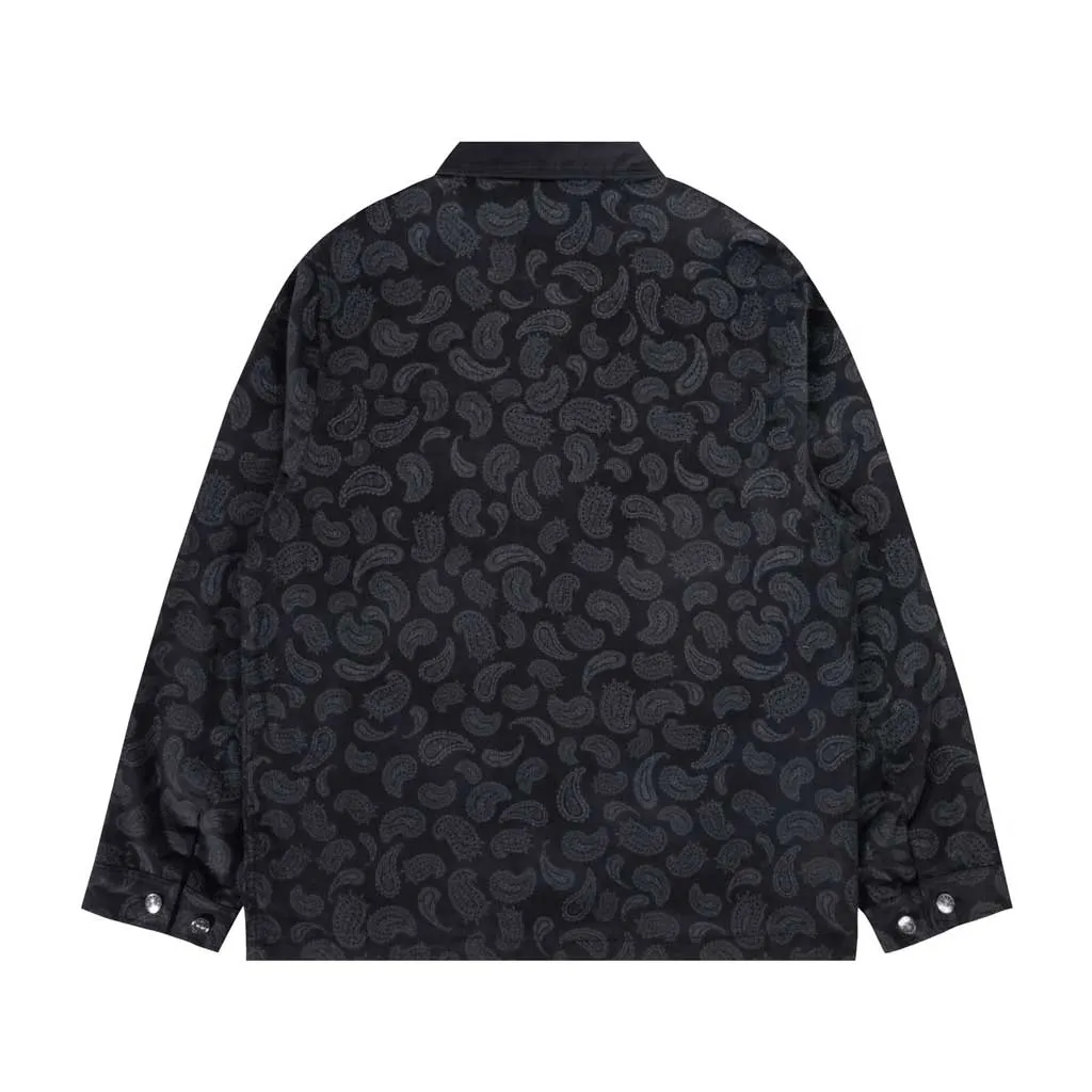 The Hundreds Paisley Jacket - Black