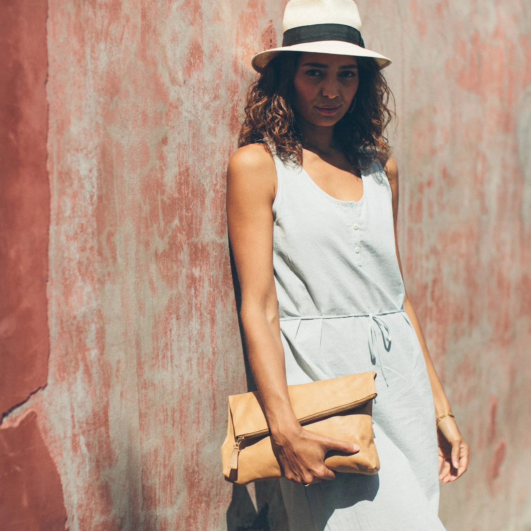 The Venice Dress in Seafoam Stripe