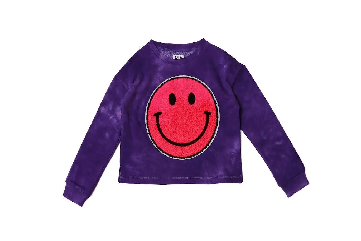 Tween Sweatshirt | Smile - Purple | MIA New York