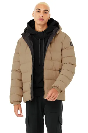 Vail Puffer Jacket - Gravel/Anthracite