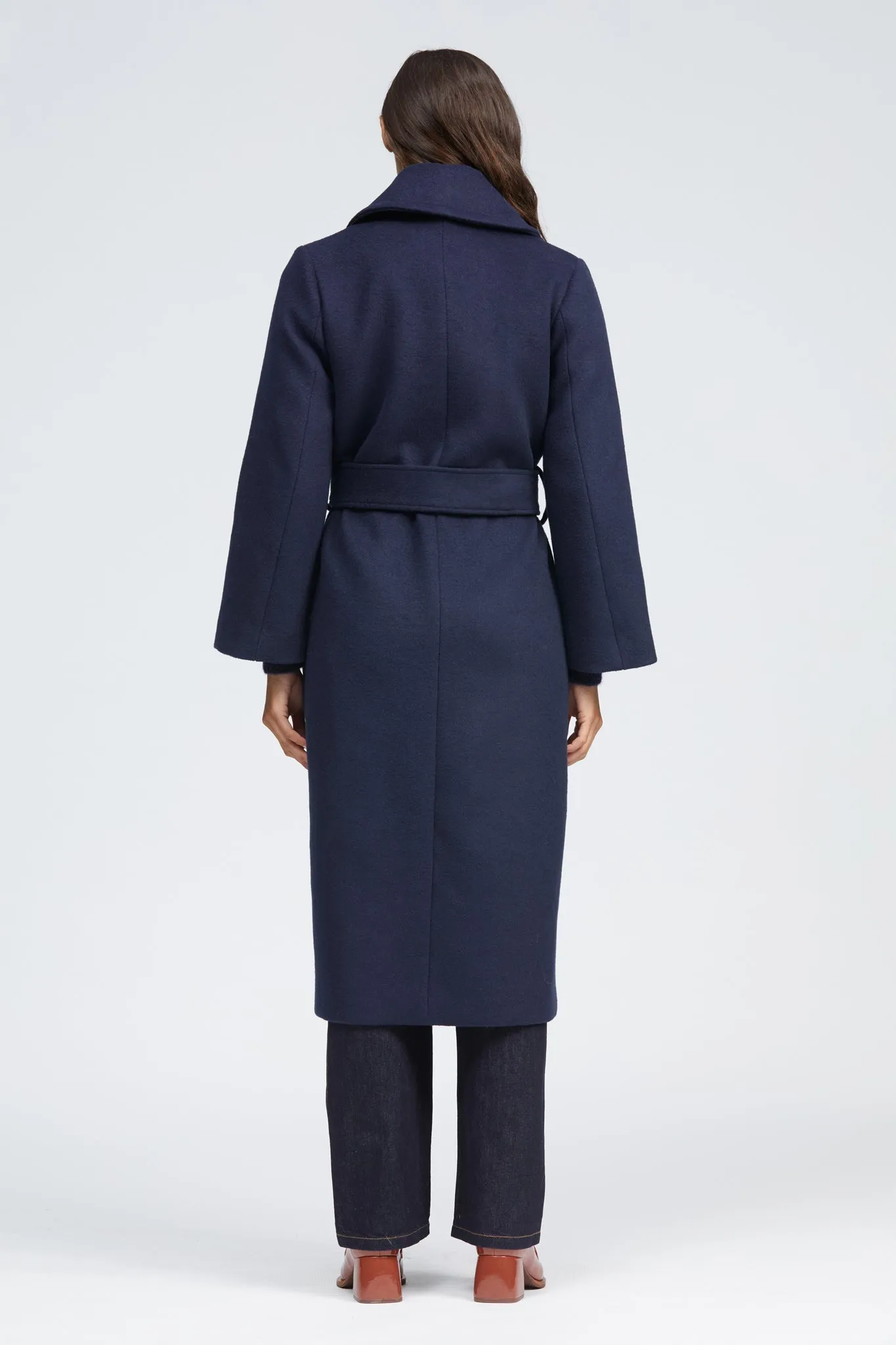 Waring Coat Dark Navy