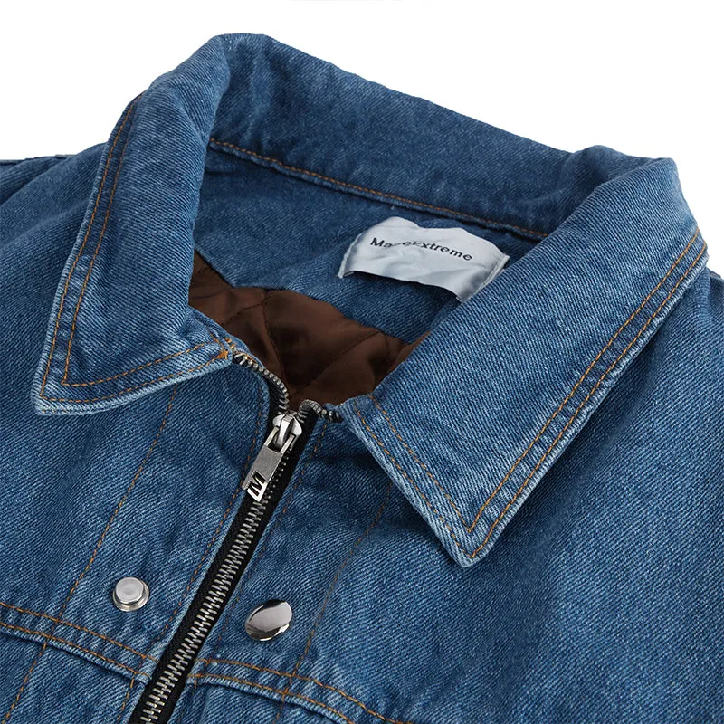 WARM POCKETS DENIM JACKET